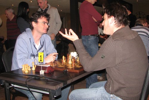 Loek en Piet: twee schakers aan het eerste bord